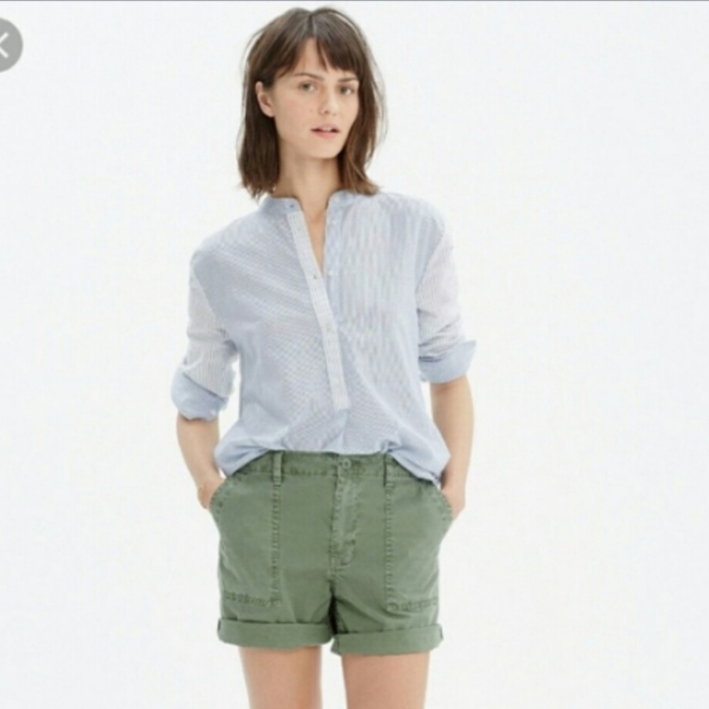Madewell Fatigue Shorts Cargo in green size 29